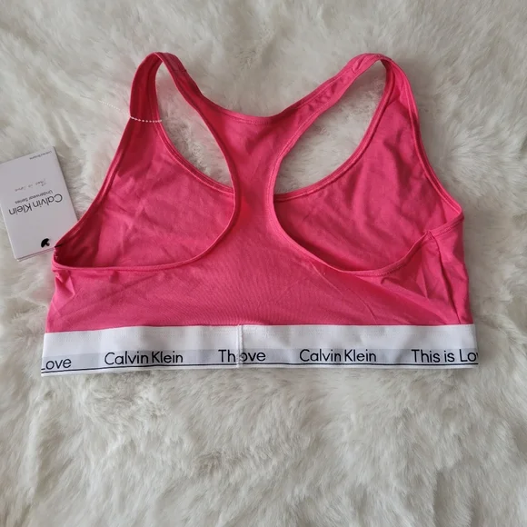 CALVIN KLEIN BRAND NEW 2-PACK THIS IS LOVE UNLINED BRALETTE SIZE XL - Picture 9 of 14